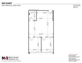 900 E Indiantown Rd, Jupiter, FL à louer Plan d’étage– Image 1 sur 2