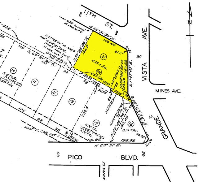 3170 E 11th St, Los Angeles, CA à louer - Plan cadastral – Image 2 sur 19