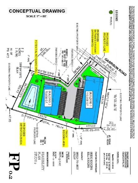 10257 Garrison rd, Charlotte, NC à vendre - Plan de site – Image 2 sur 2