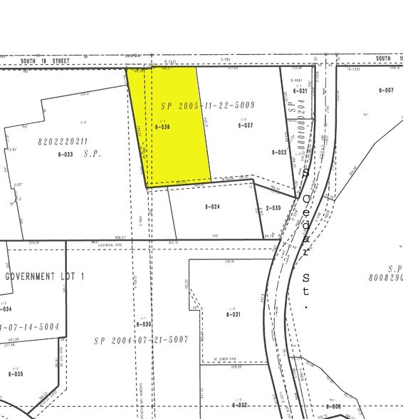 1901 S Union Ave, Tacoma, WA à louer - Plan cadastral – Image 2 sur 7