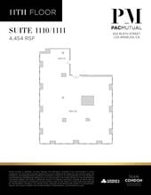 523 W 6th St, Los Angeles, CA à louer Plan d’étage– Image 1 sur 1