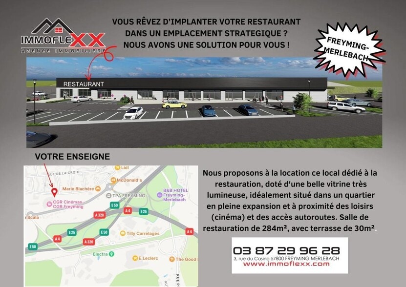 Local commercial dans Freyming-Merlebach à louer - Photo de l’immeuble – Image 1 sur 2