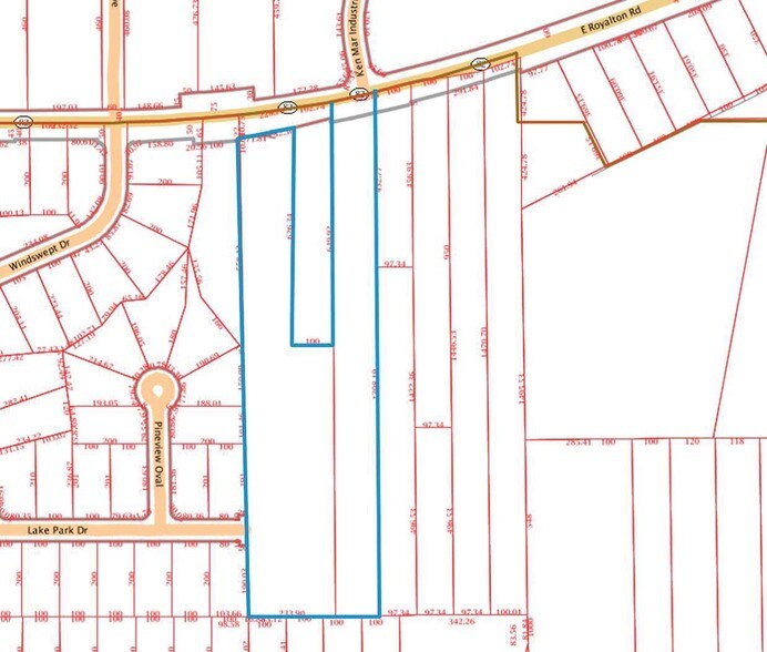 4122 Royalton Rd, Brecksville, OH à vendre - Plan cadastral – Image 2 sur 12