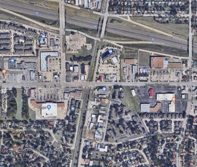 E Camp Wisdom Rd, Duncanville, TX à louer - Aérien – Image 2 sur 4