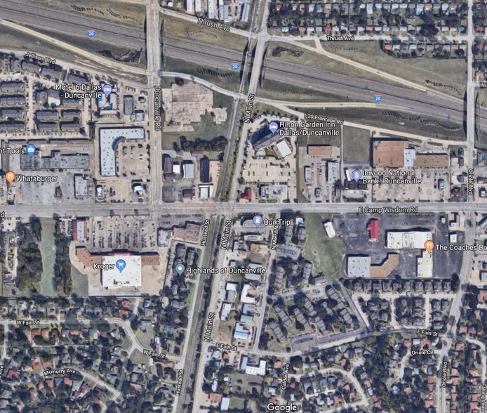 E Camp Wisdom Rd, Duncanville, TX à louer - Aérien – Image 2 sur 4
