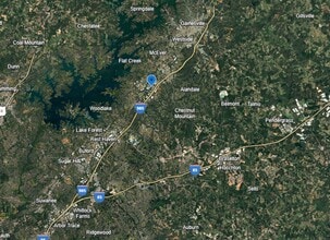 4193 Tanners Creek Dr, Flowery Branch, GA - Vue aérienne  vue de carte