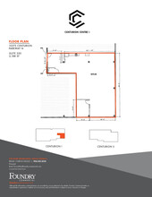 10375 Centurion Pky N, Jacksonville, FL à louer Plan d’étage– Image 1 sur 2