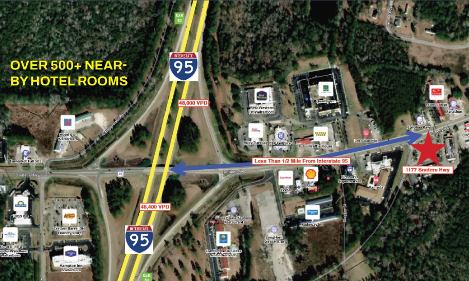 1177 Sniders Hwy, Walterboro, SC à louer - Photo de l’immeuble – Image 2 sur 7