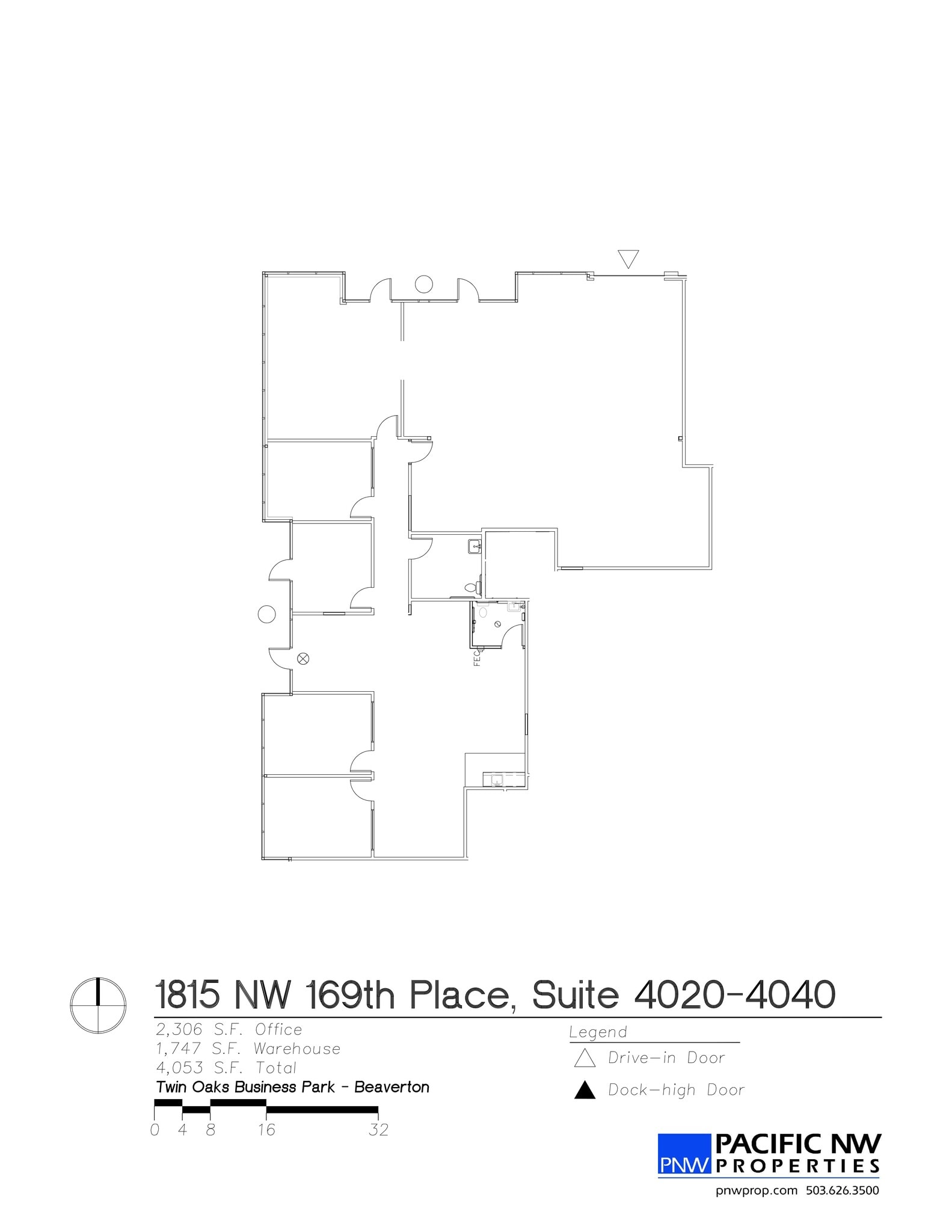 1815 NW 169th Pl, Beaverton, OR à louer Plan de site– Image 1 sur 1
