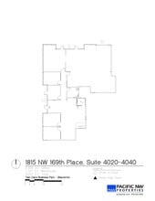 1815 NW 169th Pl, Beaverton, OR à louer Plan de site– Image 1 sur 1