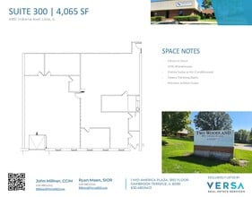 4951 Indiana Ave, Lisle, IL à louer Plan d’étage– Image 2 sur 2