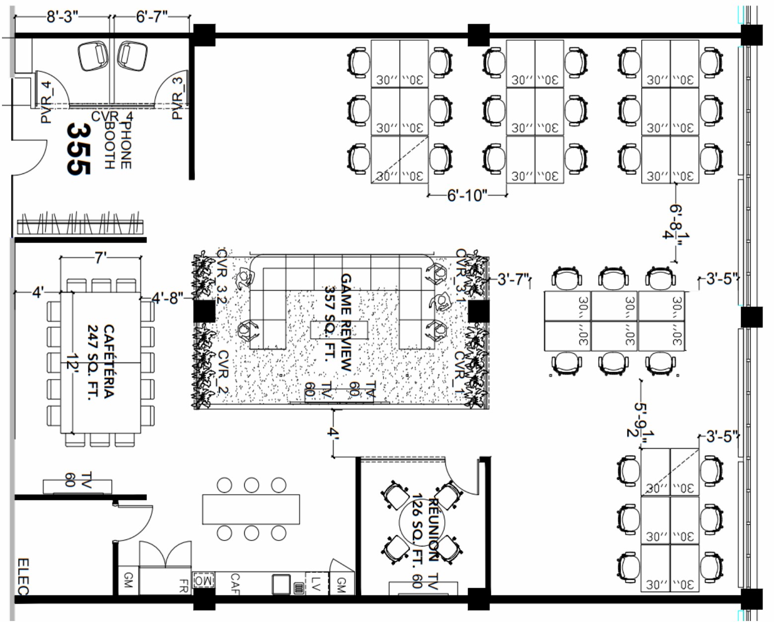 5455 Av de Gaspé, Montréal, QC à louer Plan d’étage– Image 1 sur 6