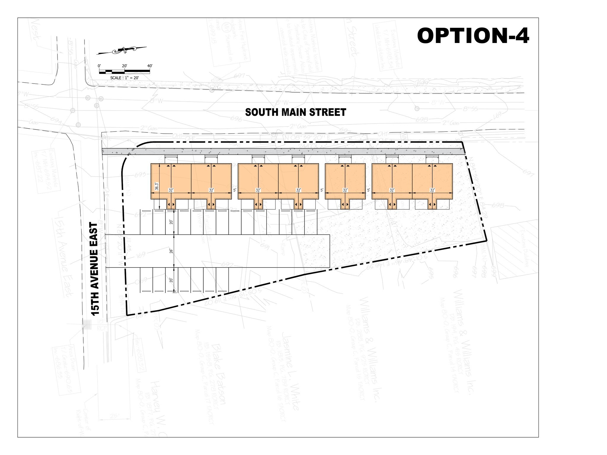 1320 Main st, Springfield, TN à vendre Plan cadastral– Image 1 sur 2