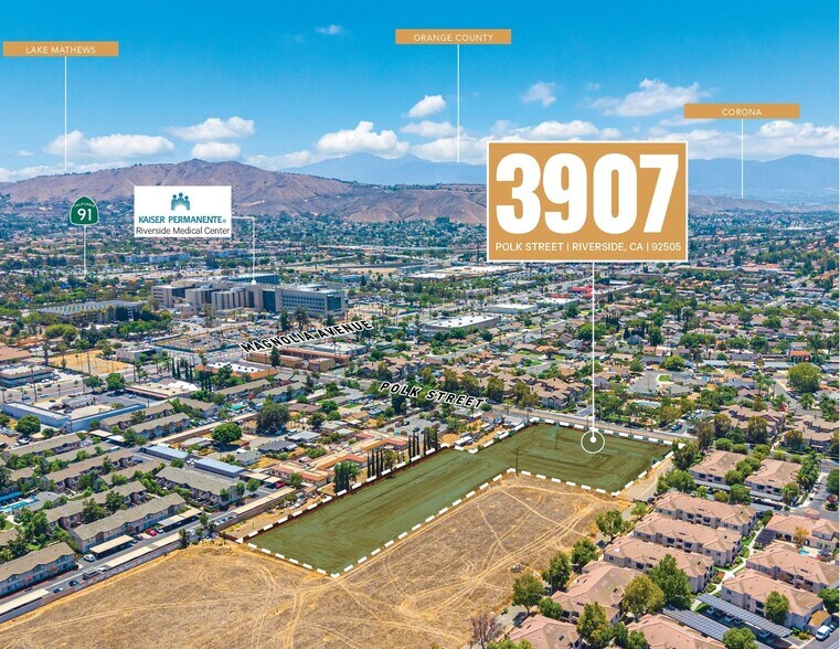 3907 Polk St, Riverside, CA à vendre - Photo principale – Image 1 sur 48