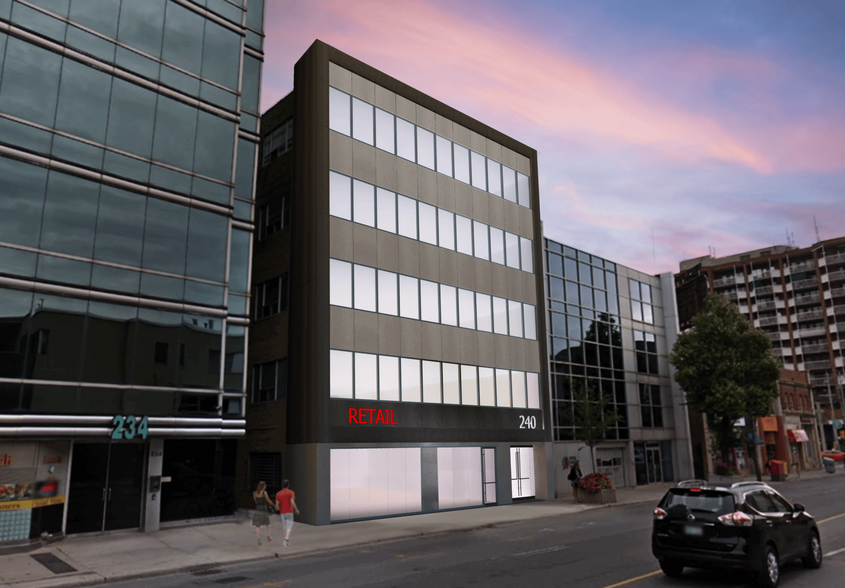 240 Eglinton Ave E, Toronto, ON à louer - Photo de l’immeuble – Image 1 sur 6