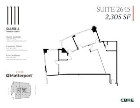 1111 Brickell Ave, Miami, FL à louer Plan de site– Image 1 sur 1