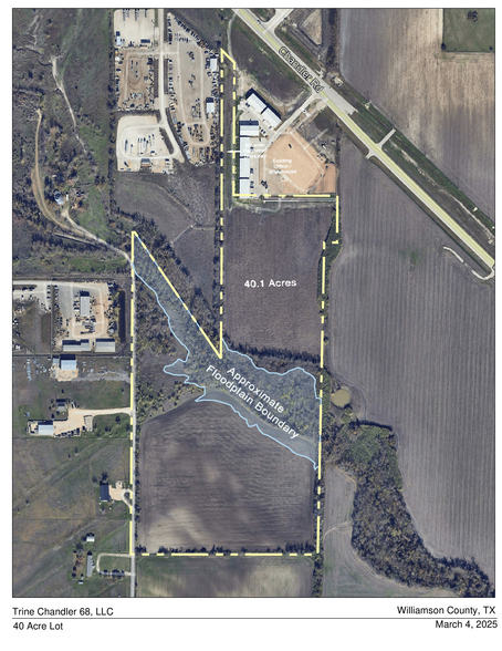Chandler Road, Hutto, TX à vendre - Aérien – Image 2 sur 4