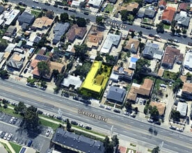 11121 Glenoaks Blvd, Pacoima, CA - Vue aérienne vue de carte