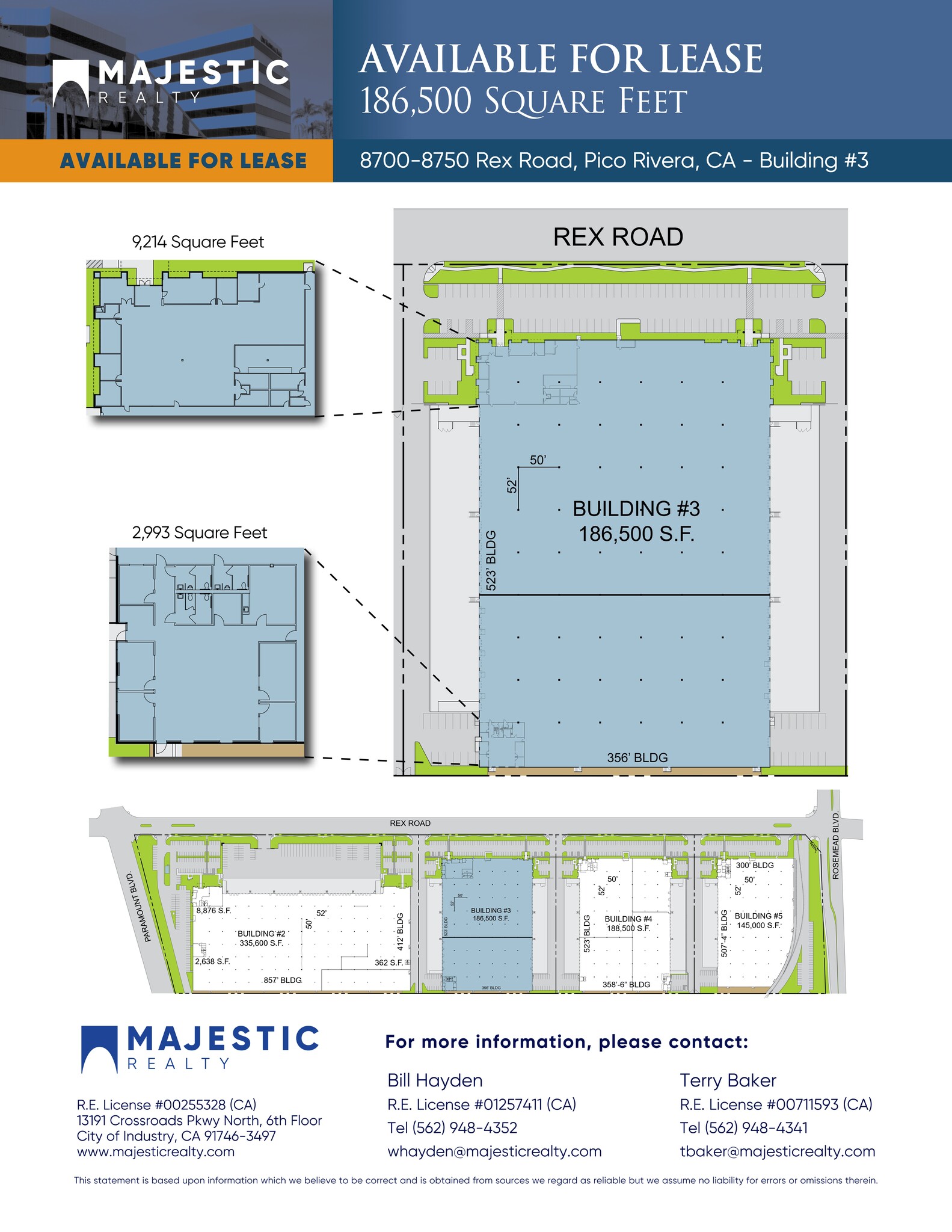 8700-8750 Rex Rd, Pico Rivera, CA à louer Plan de site– Image 1 sur 1