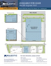 8700-8750 Rex Rd, Pico Rivera, CA à louer Plan de site– Image 1 sur 1