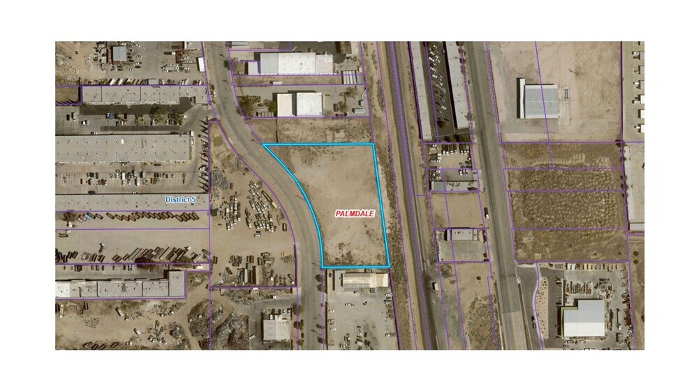 37922 6th Street E, Palmdale, CA à vendre - Aérien – Image 2 sur 3