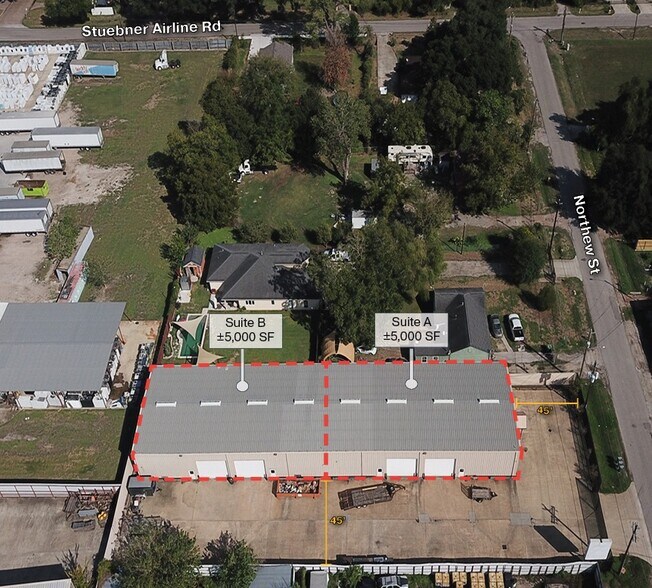 632 Northew St, Houston, TX à louer - Aérien – Image 2 sur 7