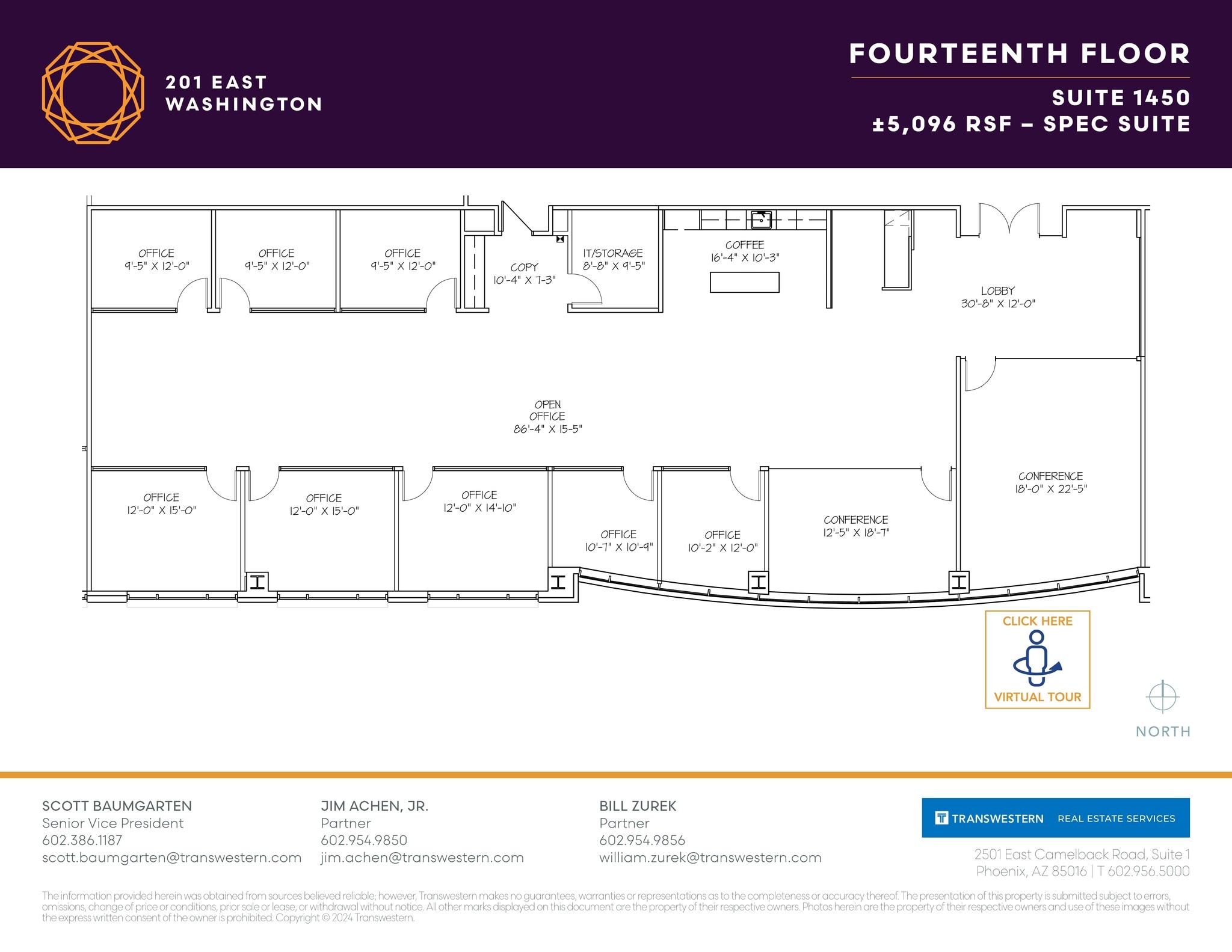 201 E Washington St, Phoenix, AZ à louer Plan de site– Image 1 sur 1