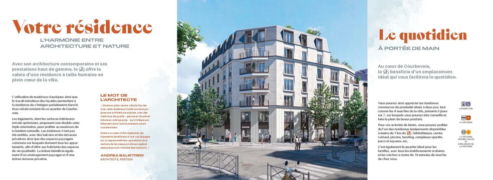 Local commercial dans Courbevoie à louer - Photo de l’immeuble – Image 2 sur 4