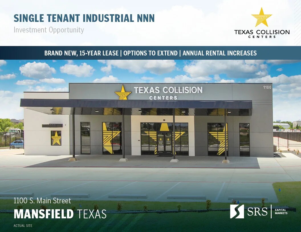 1100 S Main St, Mansfield, TX à vendre Photo de l’immeuble– Image 1 sur 10