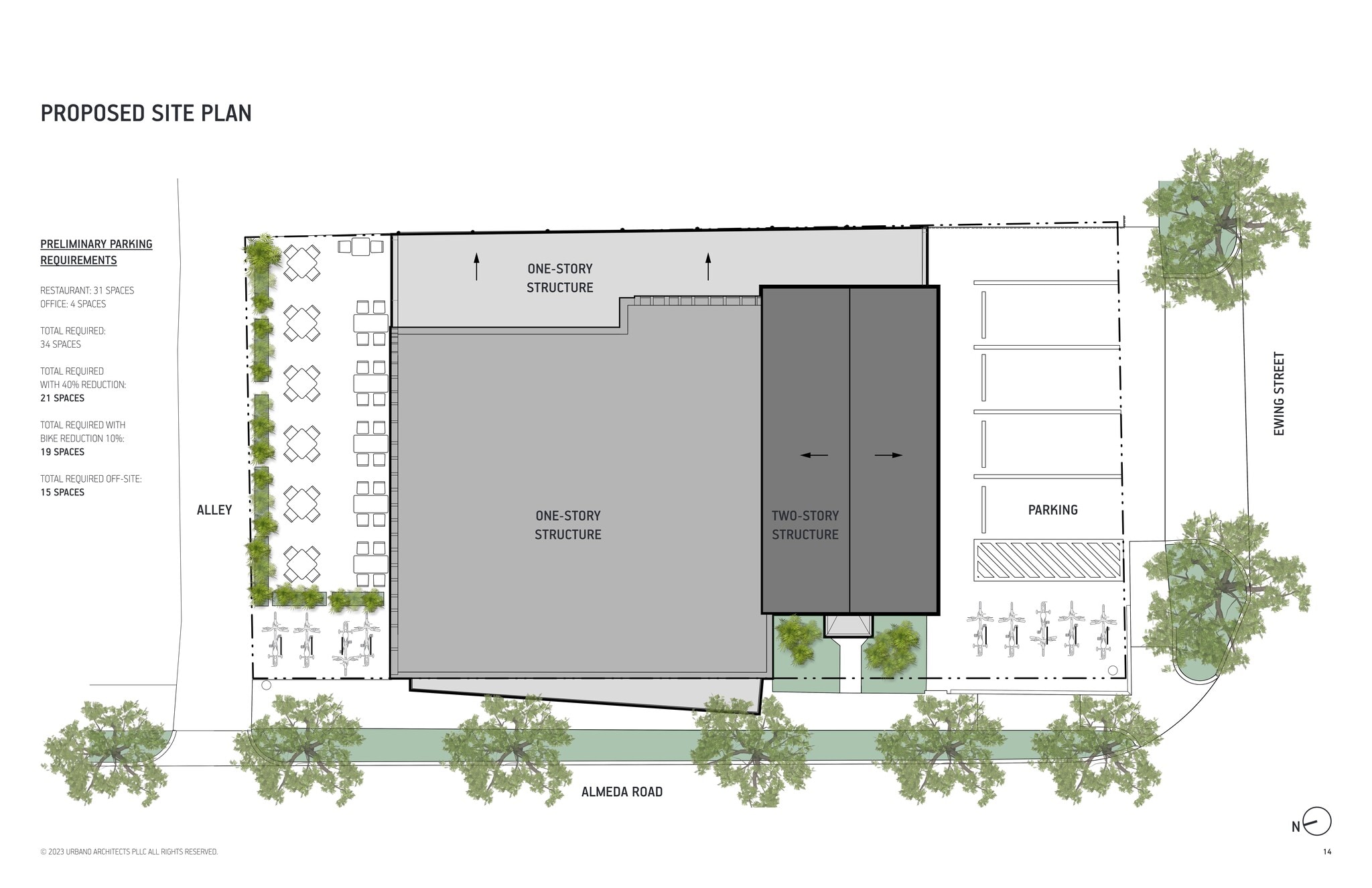 5613 Almeda Rd, Houston, TX à louer Plan de site– Image 1 sur 2
