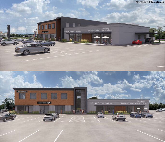 6100 N Keystone Ave, Indianapolis, IN à louer - Photo de l’immeuble – Image 2 sur 6