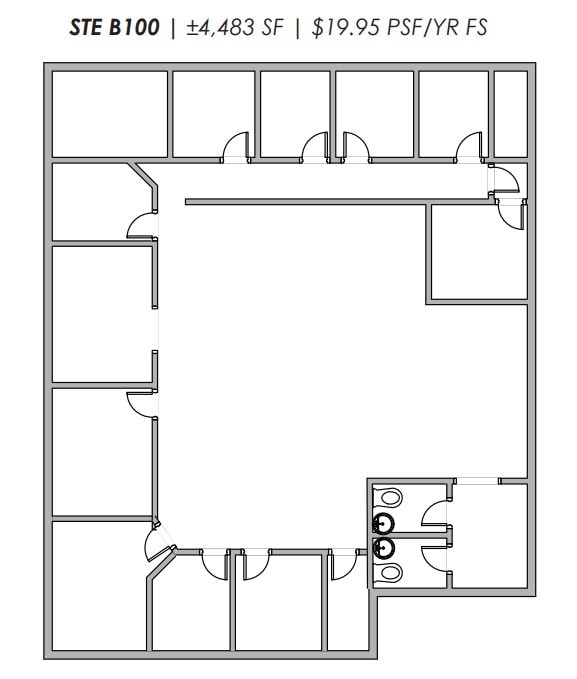 459 N Gilbert Rd, Gilbert, AZ à louer Plan d’étage– Image 1 sur 1