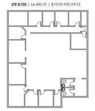 459 N Gilbert Rd, Gilbert, AZ à louer Plan d’étage– Image 1 sur 1