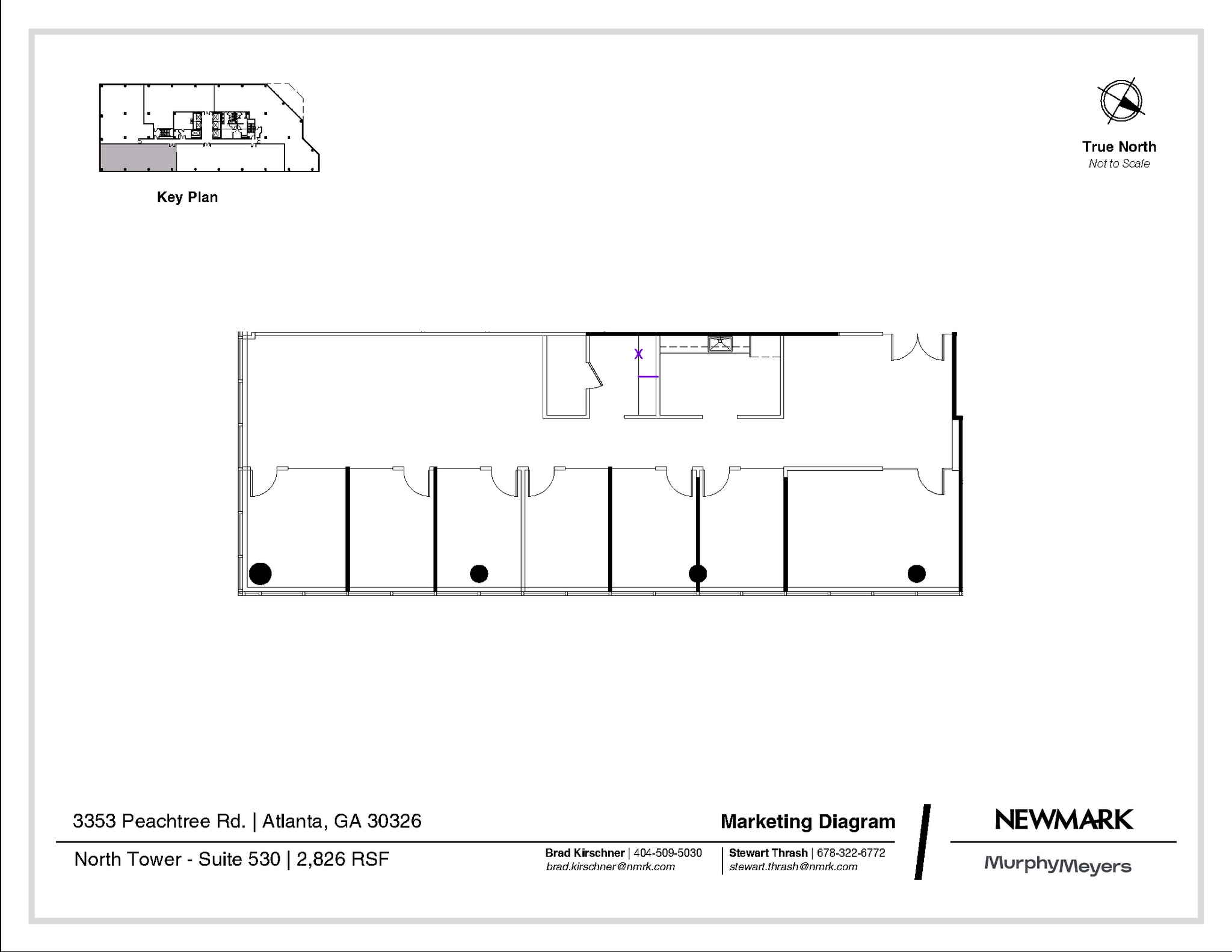 3353 Peachtree Rd NE, Atlanta, GA à louer Plan d’étage– Image 1 sur 1
