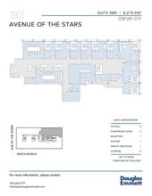 1901 Avenue of the Stars, Los Angeles, CA à louer Plan d’étage– Image 1 sur 1