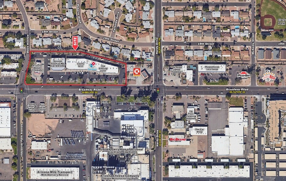 930 W Broadway Rd, Tempe, AZ à louer - Aérien – Image 3 sur 4