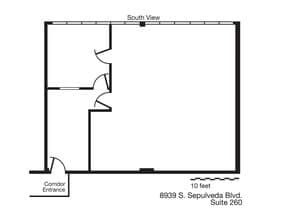 8929-8939 S Sepulveda Blvd, Los Angeles, CA à louer Plan de site– Image 2 sur 2
