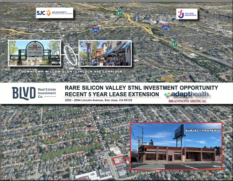 2064 Lincoln Ave, San Jose, CA à vendre - Photo principale – Image 1 sur 7