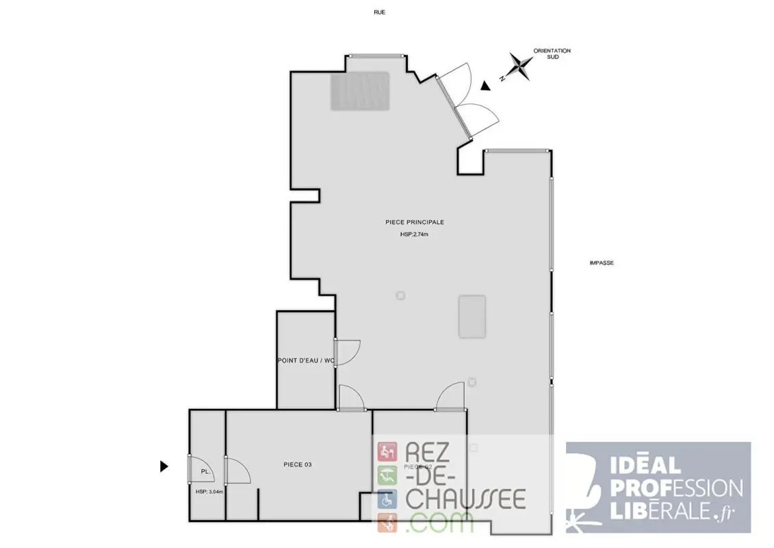 Local commercial dans Paris à vendre Photo de l’immeuble– Image 1 sur 7