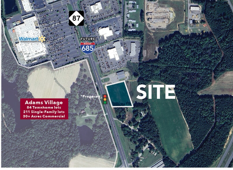 0 NC 87 Hwy, Sanford, NC à vendre - Aérien – Image 2 sur 4