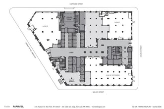 32 Avenue of the Americas, New York, NY à louer Plan d’étage– Image 2 sur 2