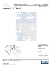 21550 Oxnard St, Woodland Hills, CA à louer Plan d’étage– Image 1 sur 1
