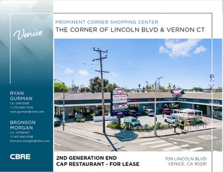 Plus de détails pour 701-715 Lincoln Blvd, Venice, CA - Local commercial à louer