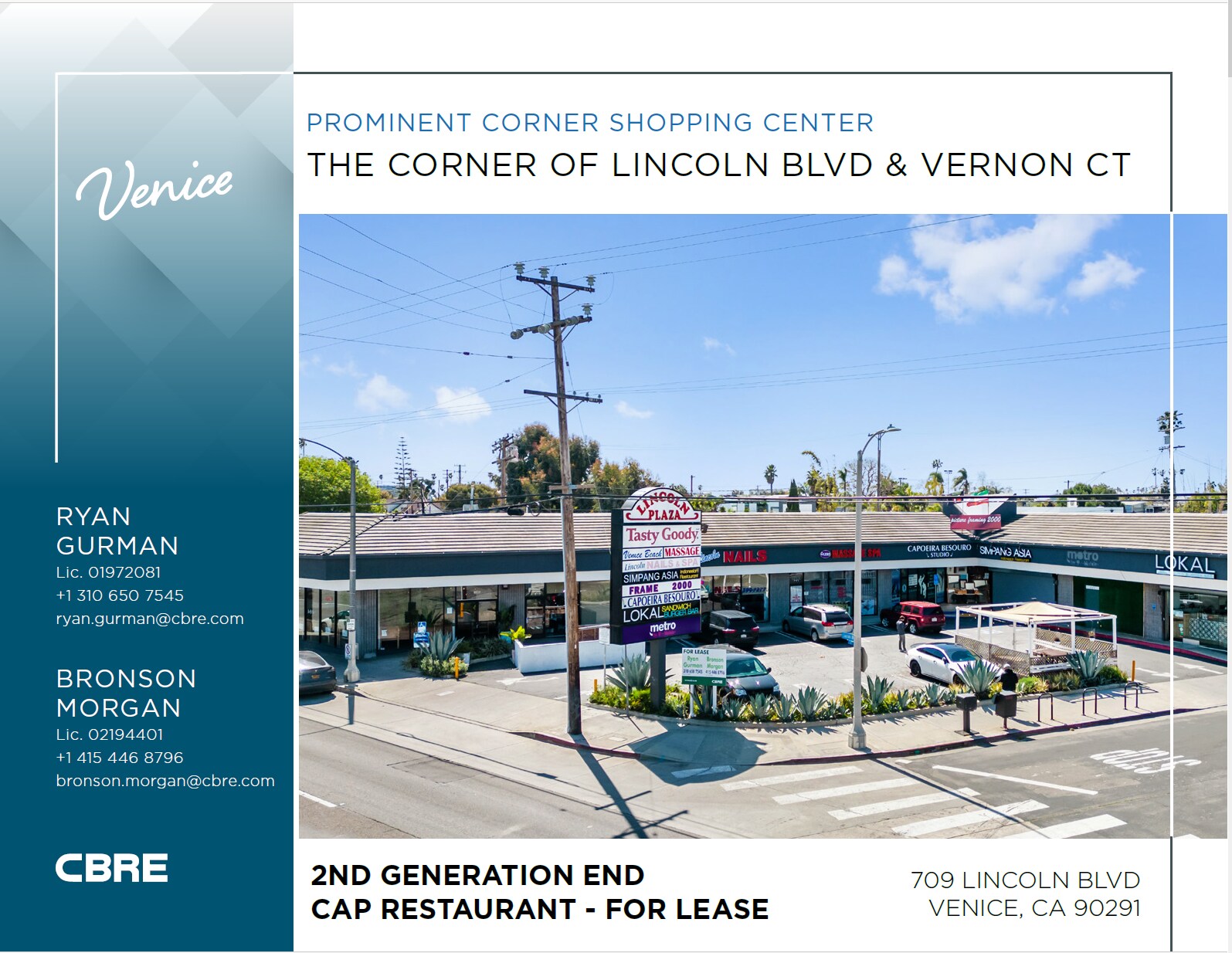 701-715 Lincoln Blvd, Venice, CA à louer Photo de l’immeuble– Image 1 sur 9