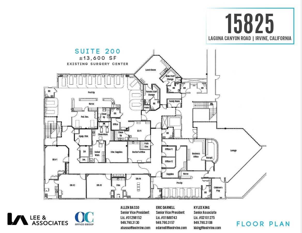 15825 Laguna Canyon Rd, Irvine, CA à louer Plan d’étage– Image 1 sur 1