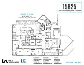 15825 Laguna Canyon Rd, Irvine, CA à louer Plan d’étage– Image 1 sur 1
