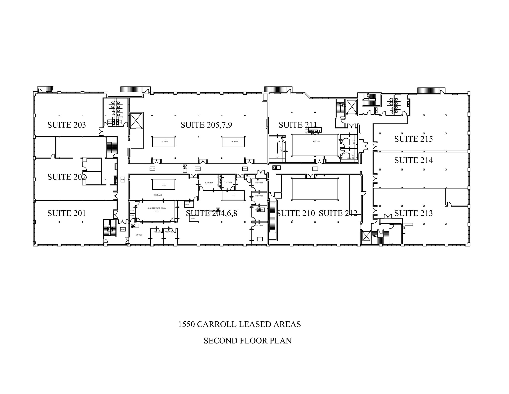 1550-1556 W Carroll, Chicago, IL à louer Plan de site– Image 1 sur 7