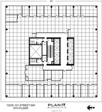 10235 101st St NW, Edmonton, AB à louer Plan d’étage– Image 1 sur 1