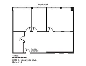 8929-8939 S Sepulveda Blvd, Los Angeles, CA à louer Plan d’étage– Image 1 sur 2