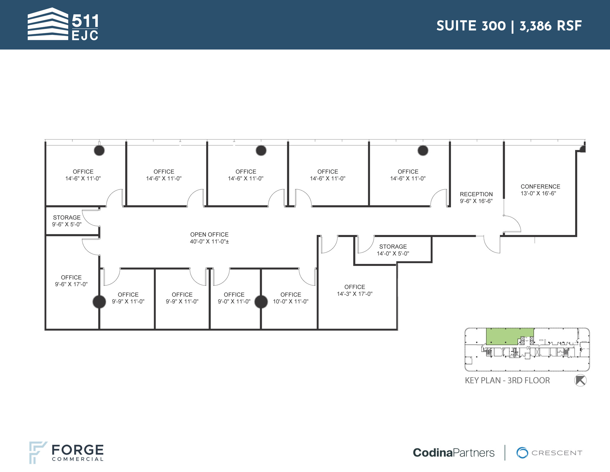 511 E John Carpenter Fwy, Irving, TX à louer Plan d’étage– Image 1 sur 1